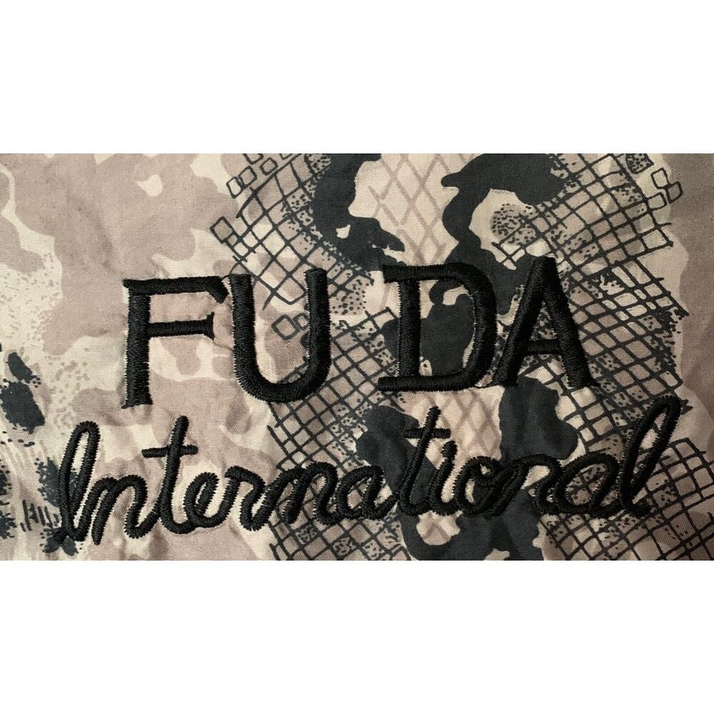 Fuda International Womens 100% Silk Bomber Jacket Animal Print Snake Size M - Picture 6 of 6